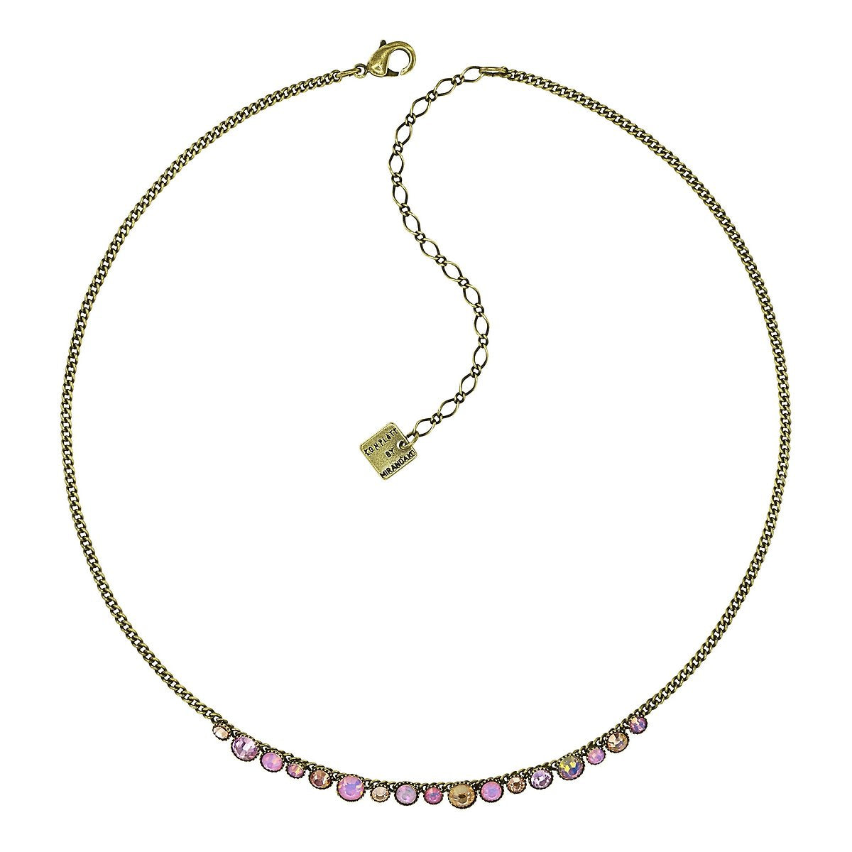 Konplott Water Cascade Halskette Pink