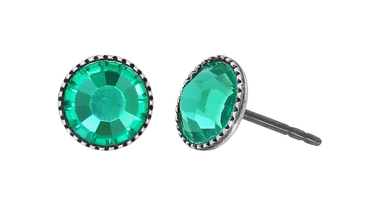 Konplott Black Jack Ohrstecker Mint Green – 0,70 cm