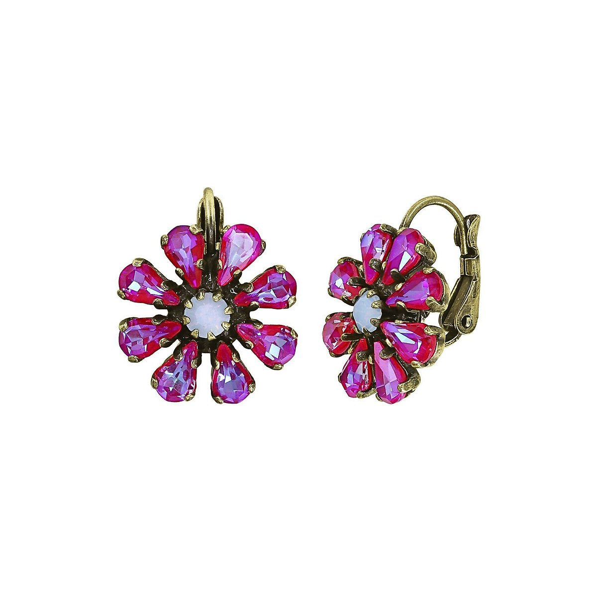 Konplott Twisted Blossom Ohrringe mit Brisur Multi Größe S