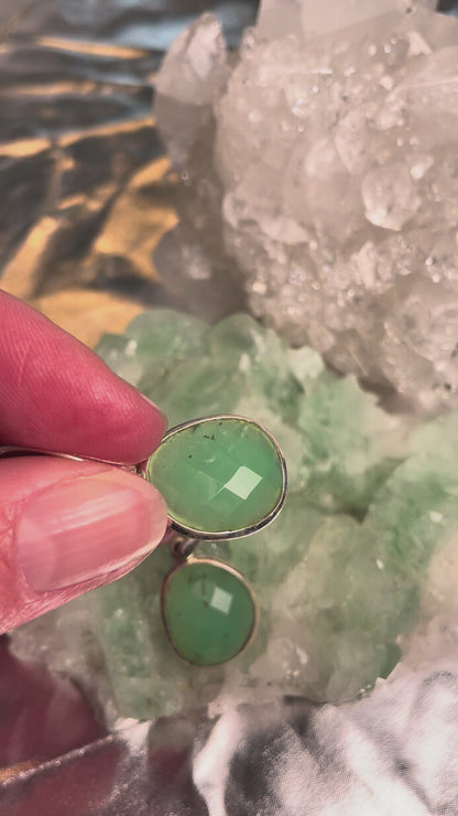 Edelstein Ohrring Beispiel