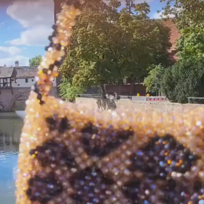 Perlenkunst Glitzertaschen mit Sima am 30. Oktober 16 - 18 Uhr