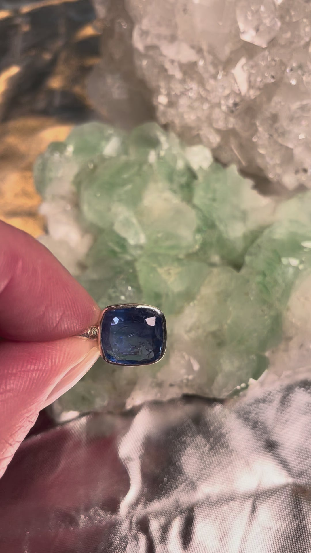 Edelstein Ohrring Beispiel