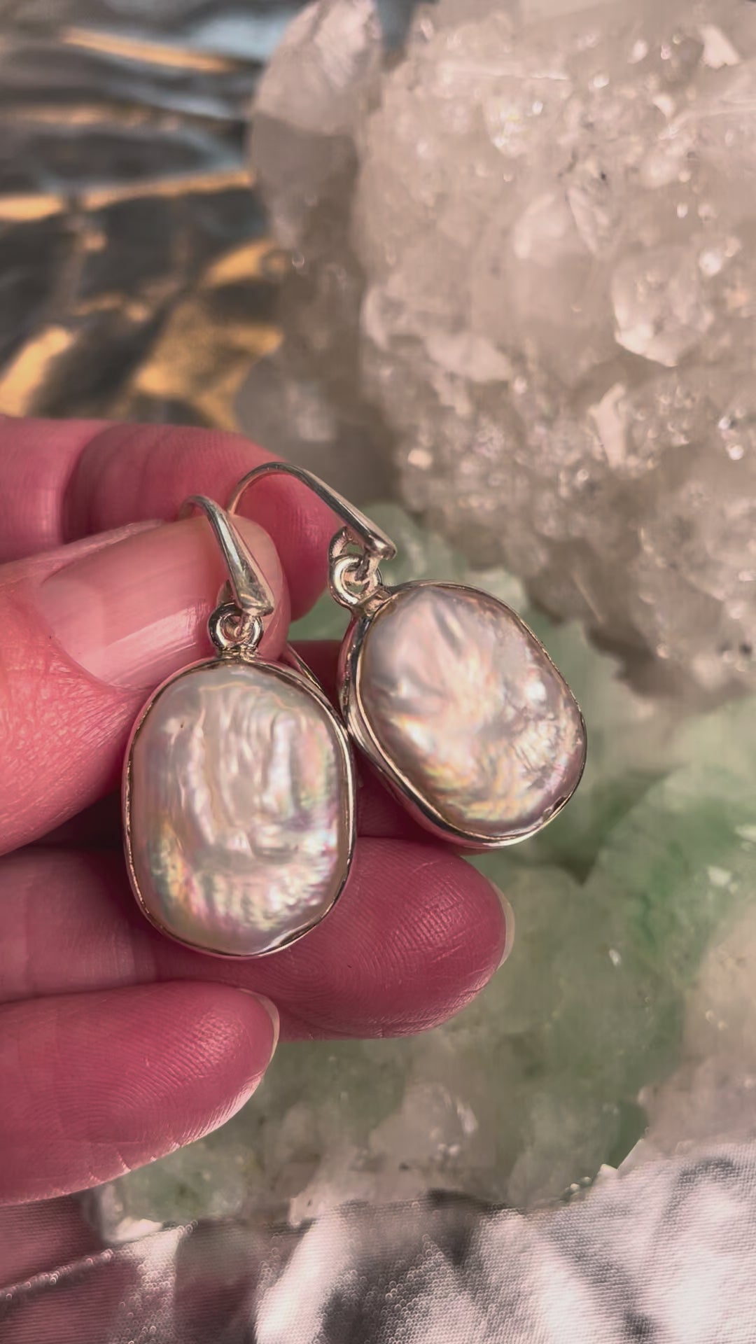 Edelstein Ohrring Beispiel