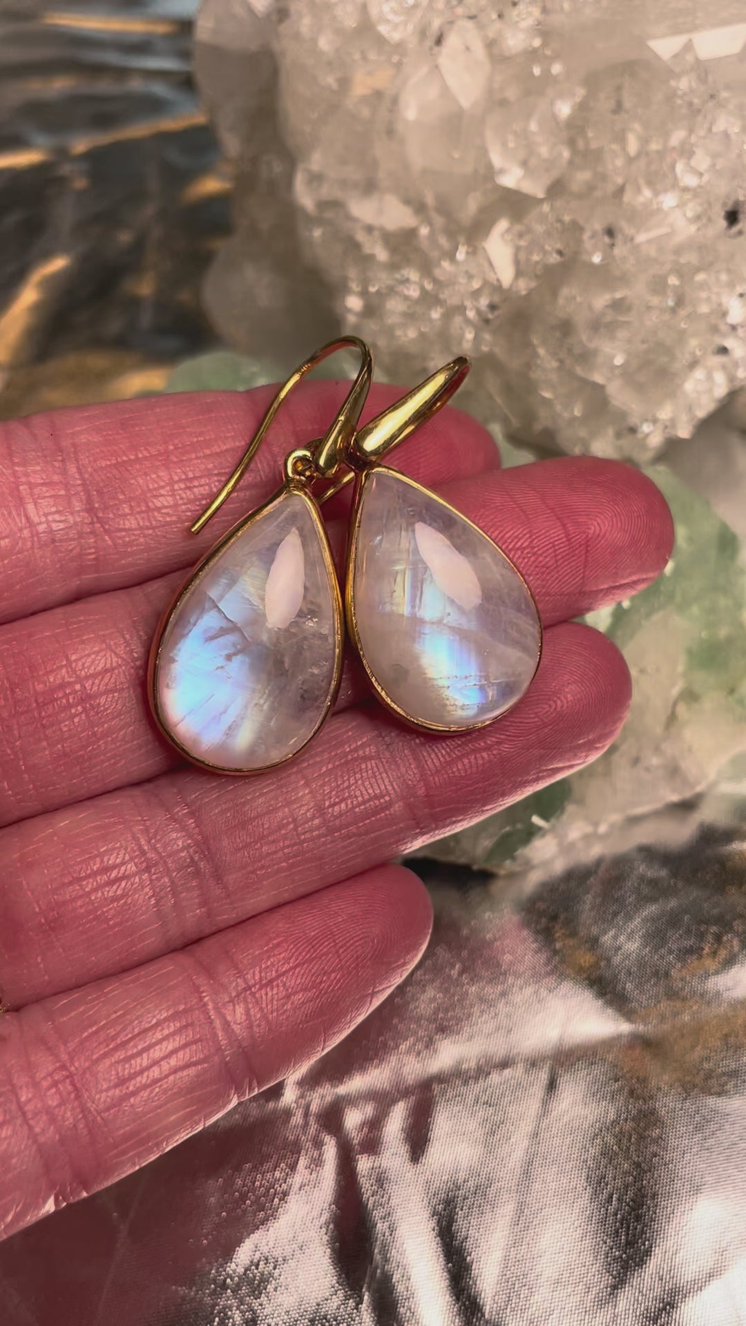 Edelstein Ohrring Beispiel