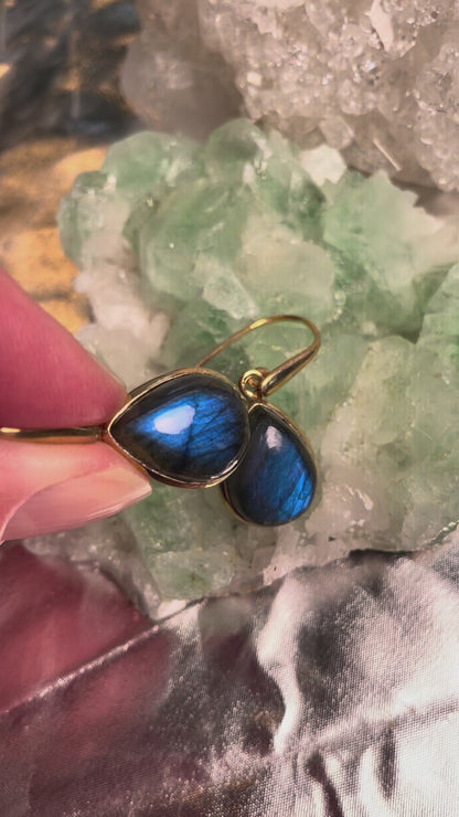 Edelstein Ohrring Beispiel